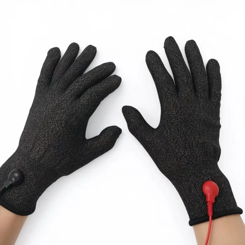 Microcurrent beauty massage gloves